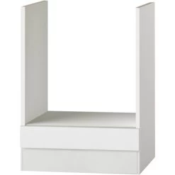 Herdumbau 60 Cm OPTIkult Oslo214 Feinstruktur Weiß