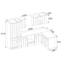 Respekta Premium Winkelküche 310 Cm Landhaus Lärche Weiß Nachbildung 21 Respekta Premium Winkelküche 310 Cm Landhaus Lärche Weiß Nachbildung -Küchenwerkzeug – los geht’s! 8267122 4384 3
