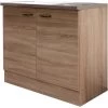 Flex-Well Classic Spülenunterschrank 100 Cm Oslo Sonoma Eiche -Küchenwerkzeug – los geht’s! 837050 4051 oslodspu10050