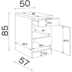 Flex-Well Exclusiv Unterschrank Capri 50 Cm Schwarz Matt-Endgrain Oak 9 Flex-Well Exclusiv Unterschrank Capri 50 Cm Schwarz Matt-Endgrain Oak -Küchenwerkzeug – los geht’s! 84070254 4051 VM US50 28mm