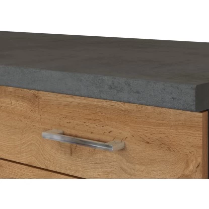 Held Möbel Küchenzeile Sorrento 210 Cm Wotaneiche-Grafit Ohne E-Geräte Winkel 15 Held Möbel Küchenzeile Sorrento 210 Cm Wotaneiche-Grafit Ohne E-Geräte Winkel – Bild 13