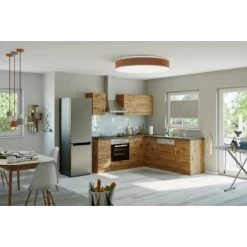 Held Möbel Küchenzeile Sorrento 210 Cm Wotaneiche-Wotaneiche Winkel -Küchenwerkzeug – los geht’s! 853392 11016600 10