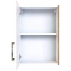 Held Möbel Hängeschrank Sorrento BxHxT 40 Cm X 57 Cm X 34 Cm Weiß-Wotaneiche -Küchenwerkzeug – los geht’s! 853727 11016600 4