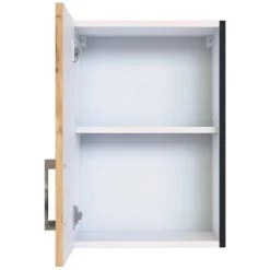 Held Möbel Hängeschrank Sorrento BxHxT 40 Cm X 57 Cm X 34 Cm Wotaneiche-Grafit -Küchenwerkzeug – los geht’s! 853731 11016600 3