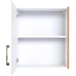 Held Möbel Hängeschrank Sorrento BxHxT 50 Cm X 57 Cm X 34 Cm Weiß-Wotaneiche -Küchenwerkzeug – los geht’s! 853739 11016600 3