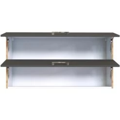 Held Möbel Klapphängeschrank Sorrento B110 X H57 X T34 Cm Anthrazit-Wotaneiche -Küchenwerkzeug – los geht’s! 853750 11016600 3