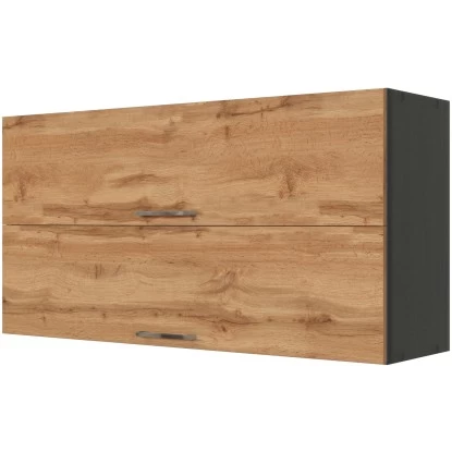 Held Möbel Klapphängeschrank Sorrento BxHxT 110 X 57 X 34 Cm Wotaneiche-Grafit 3 Held Möbel Klapphängeschrank Sorrento BxHxT 110 X 57 X 34 Cm Wotaneiche-Grafit