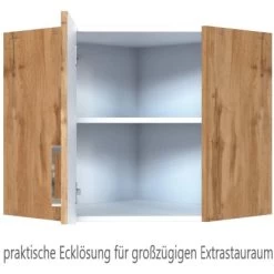 Held Möbel Eckhängeschrank Sorrento BxHxT 60 X 57 X 60 Cm Wotaneiche-Wotaneiche -Küchenwerkzeug – los geht’s! 853757 11016600 2