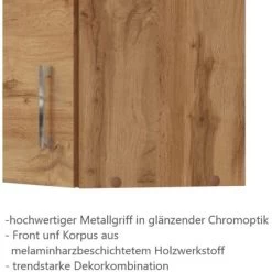 Held Möbel Eckhängeschrank Sorrento BxHxT 60 X 57 X 60 Cm Wotaneiche-Wotaneiche -Küchenwerkzeug – los geht’s! 853757 11016600 8