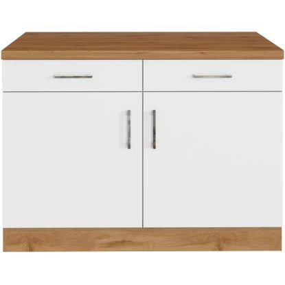 Held Möbel Unterschrank Sorrento 100x85x60 Cm 2 Schub. 1 EL-B. Weiß-Wotan. 3 Held Möbel Unterschrank Sorrento 100x85x60 Cm 2 Schub. 1 EL-B. Weiß-Wotan.