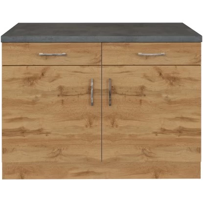 Held Möbel Unterschrank Sorrento 100x85x60 Cm 2 Tür. 2 Schubk. + Boden Wotan. 3 Held Möbel Unterschrank Sorrento 100x85x60 Cm 2 Tür. 2 Schubk. + Boden Wotan.