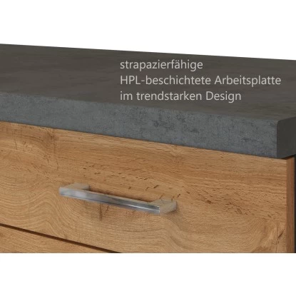 Held Möbel Unterschrank Sorrento 100x85x60 Cm 2 Tür. 2 Schubk. + Boden Wotan. 9 Held Möbel Unterschrank Sorrento 100x85x60 Cm 2 Tür. 2 Schubk. + Boden Wotan. – Bild 7