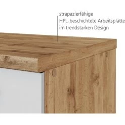 Held Möbel Herdumbau Sorrento B60 X H85 X T60 Cm Nische F. Ofen Weiß-Wotaneiche -Küchenwerkzeug – los geht’s! 853833 11016600 4