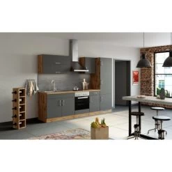 Held Möbel Herdumbau Sorrento 60 X 85 X 60 Cm Nische F. Ofen Anthr.-Wotaneiche -Küchenwerkzeug – los geht’s! 853835 11016600 8