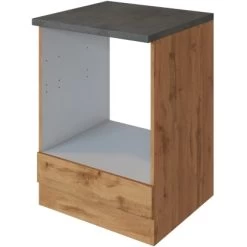 Held Möbel Herdumbau Sorrento B60 X H85 X T60 Cm Nische F. Ofen Wotaneiche