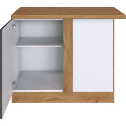 Held Möbel Eckunterschrank Sorrento 110 X 85 X 60 Cm Tür + EL-B. Anth.-Wotan. 5 Held Möbel Eckunterschrank Sorrento 110 X 85 X 60 Cm Tür + EL-B. Anth.-Wotan. – Bild 3