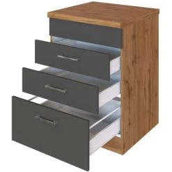 Held Möbel Kochfeldumbauschrank Sorrento 60 X 85 X 60 Cm 2 SK 1 AZ Anthr.-Wotan. 16 Held Möbel Kochfeldumbauschrank Sorrento 60 X 85 X 60 Cm 2 SK 1 AZ Anthr.-Wotan. -Küchenwerkzeug – los geht’s! 853848 11016600 3