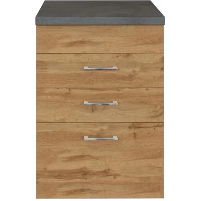 Held Möbel Kochfeldumbauschrank Sorrento 60 X 85 X 60 Cm 2 Schub. 1 Ausz. Wotan. 4 Held Möbel Kochfeldumbauschrank Sorrento 60 X 85 X 60 Cm 2 Schub. 1 Ausz. Wotan. – Bild 2