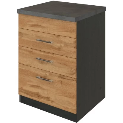 Held Möbel Kochfeldumbauschrank Sorrento 60 X 85 X 60 Cm 2 SK 1 AZ Wotan.-Graf. 3 Held Möbel Kochfeldumbauschrank Sorrento 60 X 85 X 60 Cm 2 SK 1 AZ Wotan.-Graf.