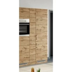 Held Möbel Apothekerschrank Sorrento 30x 200x 60 Cm 2 Ausz. 5 Fächer Wotaneiche -Küchenwerkzeug – los geht’s! 853931 11016600 9