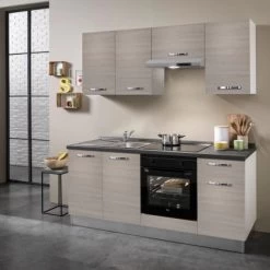 Marinelli Cucine Küchenzeile Bea 195 Cm Holzoptik - Weiß -Küchenwerkzeug – los geht’s! 8783516 2657 3
