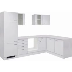 Flex-Well Classic Winkelküche Wito 280 Cm Ohne E-Geräte Weiß