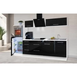 Respekta Premium Küchenzeile 280 Cm Hochbau Schwarz Hochglanz-Weiß 19 Respekta Premium Küchenzeile 280 Cm Hochbau Schwarz Hochglanz-Weiß -Küchenwerkzeug – los geht’s! 9279902 2929 RP280HWS 1