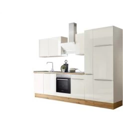 Respekta Küchenzeile Marleen 310 Cm Artisan-Eiche Weiß -Küchenwerkzeug – los geht’s! 980009 4384 3