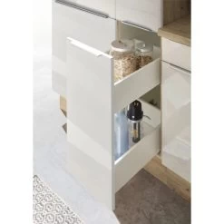 Respekta Küchenzeile Marleen 310 Cm Artisan-Eiche Weiß Hochglanz Winkel -Küchenwerkzeug – los geht’s! 980060 4384 5