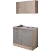 Flex-Well Exclusiv Miniküche Arizona 100 Cm Quarz Cubanit San Remo Eiche -Küchenwerkzeug – los geht’s! 98 4051 g 100 501 000 riva