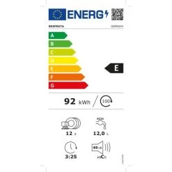 Respekta Einbaugeschirrspüler GSP60VVAS 60 Cm Vollintegriert Mit Aquastop -Küchenwerkzeug – los geht’s! 996963 4384 Energielabel 1