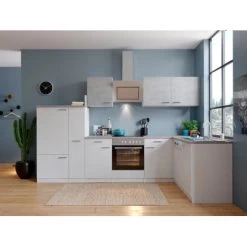 Respekta Winkelküche KBL310WWBSCG 310 X 172 Cm Weiß-Beton Optik 14 Respekta Winkelküche KBL310WWBSCG 310 X 172 Cm Weiß-Beton Optik -Küchenwerkzeug – los geht’s! L310WWBSCG Kuechenzeile 02