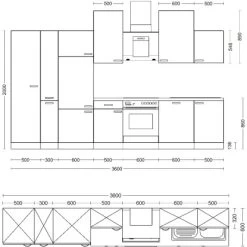 Flex-Well Exclusiv Küchenzeile Lara 360 Cm Anthrazit - San Remo Eiche 21 Flex-Well Exclusiv Küchenzeile Lara 360 Cm Anthrazit - San Remo Eiche -Küchenwerkzeug – los geht’s! Skizze G3602902015 38mmAPL
