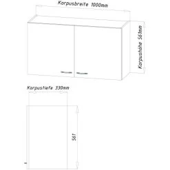 Respekta Miniküche 130 Cm Grau-Eiche Sägerau Nachbildung -Küchenwerkzeug – los geht’s! Zeichnung MKO130ESGOSS 06