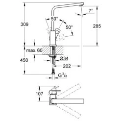 Grohe Küchenarmatur Eurocube DN 15 -Küchenwerkzeug – los geht’s! einhand spueltischbatterie