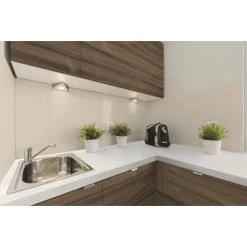 Kaindl Küchenrückwand 64 Cm X 1,5 Cm Weiß/Titan Max. Länge 4,1 M Meterware -Küchenwerkzeug – los geht’s! obi 113