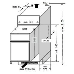 Respekta Einbau Kühl-/Gefrierkombination Samu GKE144 -Küchenwerkzeug – los geht’s! obi 12