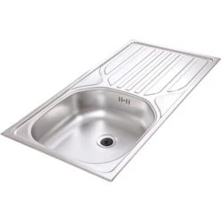 Respekta Küchenzeile KB270ENWPC 270 Cm Weiß Eiche Natura Nachbildung -Küchenwerkzeug – los geht’s! obi 154