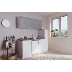 Respekta Küchenzeile KB180WWBG 180 Cm Weiß-Beton Optik 12 Respekta Küchenzeile KB180WWBG 180 Cm Weiß-Beton Optik -Küchenwerkzeug – los geht’s! obi 226