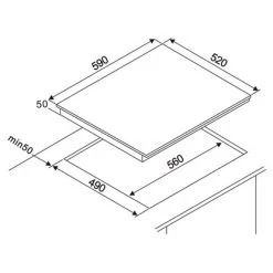 Respekta Glaskeramikkochfeld Abra KM5500-28 Rahmenlos -Küchenwerkzeug – los geht’s! obi 25