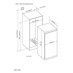 Respekta Einbaukühlschrank Mit Gefrierfach Olavi KS122.4 -Küchenwerkzeug – los geht’s! obi 3