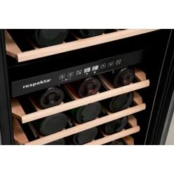 Respekta Weinkühlschrank Enzo WKS77 Schwarz -Küchenwerkzeug – los geht’s! obi 31