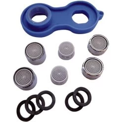 Sanitop-Wingenroth Wasserspar-Set 9-teilig Chrom 5 Stk.