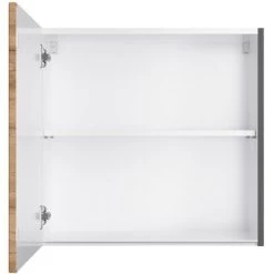 Held Möbel Küchen-Hängeschrank Turin 60 Cm Wotaneiche/Graphit