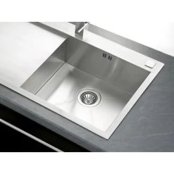 OBI Einbauspüle Quadra Basic 100 Edelstahl Eckig -Küchenwerkzeug – los geht’s! puele Quadra Basic 100NR 3