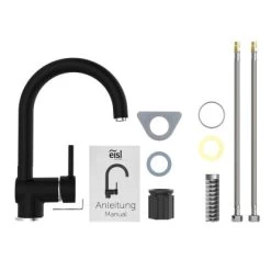 Eisl Spültischarmatur Futura Schwarz-Chrom 12 Eisl Spültischarmatur Futura Schwarz-Chrom -Küchenwerkzeug – los geht’s! rmaturfuturaschwarzchrom 4