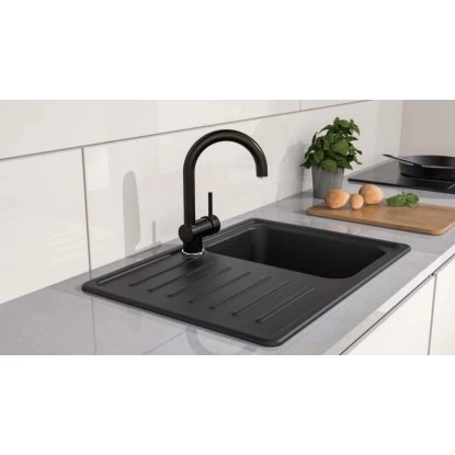 Eisl Spültischarmatur Futura Schwarz-Chrom 9 Eisl Spültischarmatur Futura Schwarz-Chrom – Bild 7