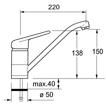 Eurodomo Armatur Aqua-Ring Plus Mit Schwenkauslauf Graphit 4 Eurodomo Armatur Aqua-Ring Plus Mit Schwenkauslauf Graphit – Bild 2