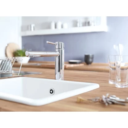 Grohe Concetto Küchenarmatur DN 15 Mittelhoch M. Schwenkbereich 4 Grohe Concetto Küchenarmatur DN 15 Mittelhoch M. Schwenkbereich – Bild 2