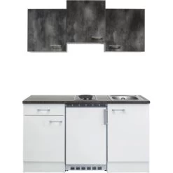 Flex-Well Classic Singleküche Lucca 150 Cm Weiß-Caledonia 12 Flex-Well Classic Singleküche Lucca 150 Cm Weiß-Caledonia -Küchenwerkzeug – los geht’s! uccacaledonia frei frontal